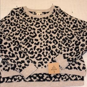 Cheetah sweater